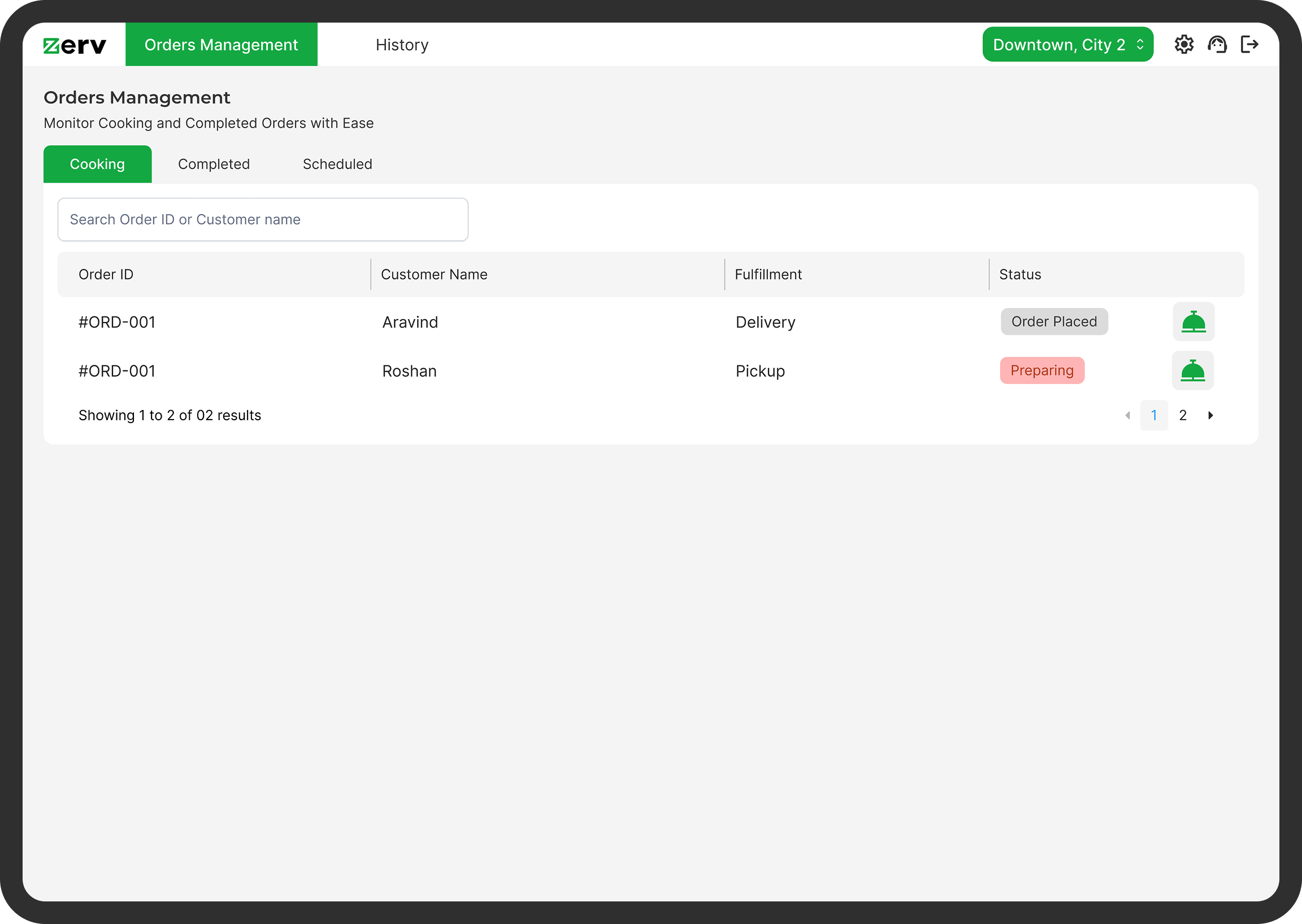 Manage Every Order in Real Time